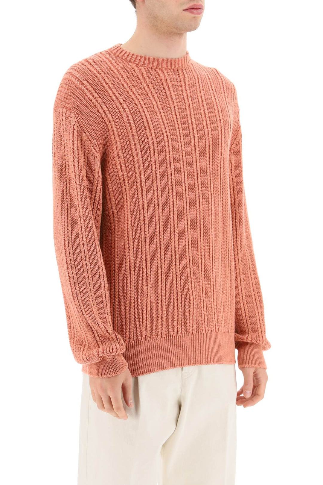 Agnona cashmere, silk and cotton sweater-1