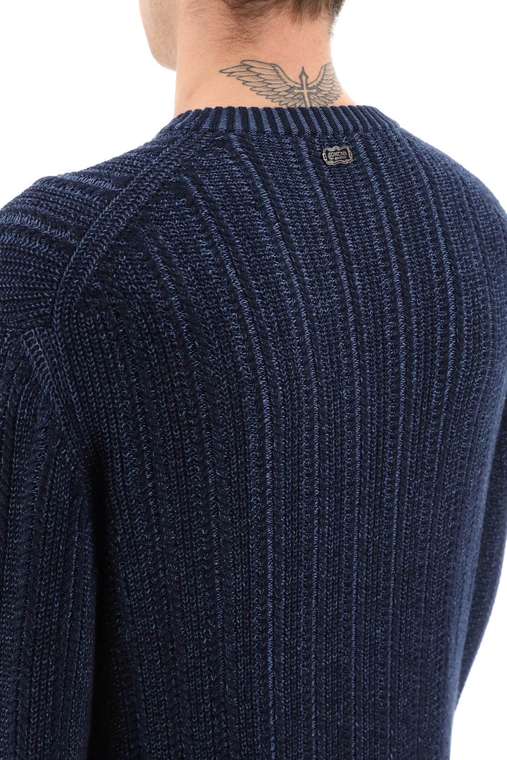 Agnona cashmere, silk and cotton sweater-3