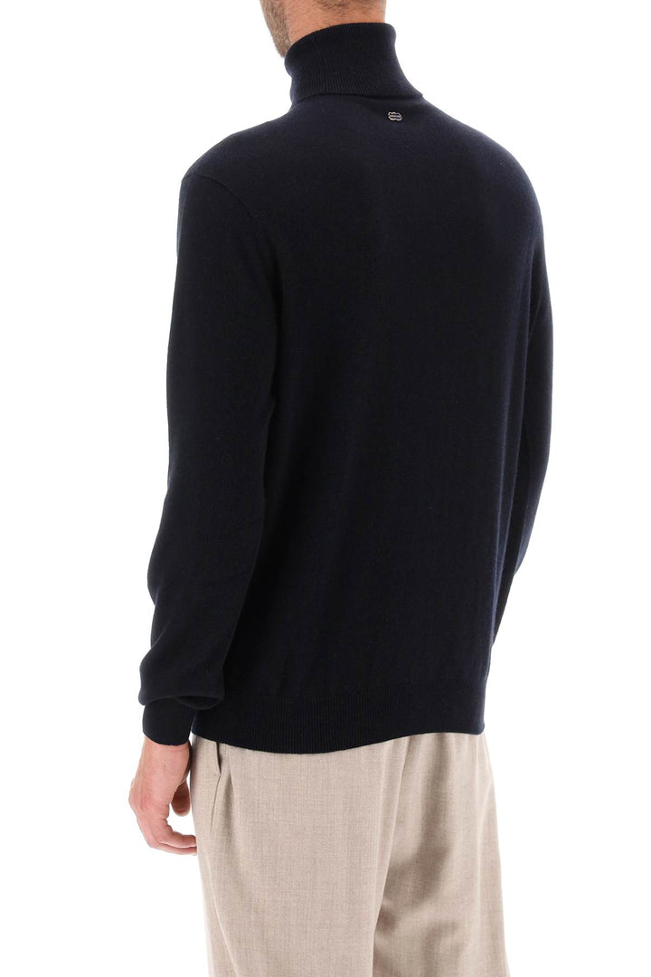 Agnona seamless cashmere turtleneck sweater-2