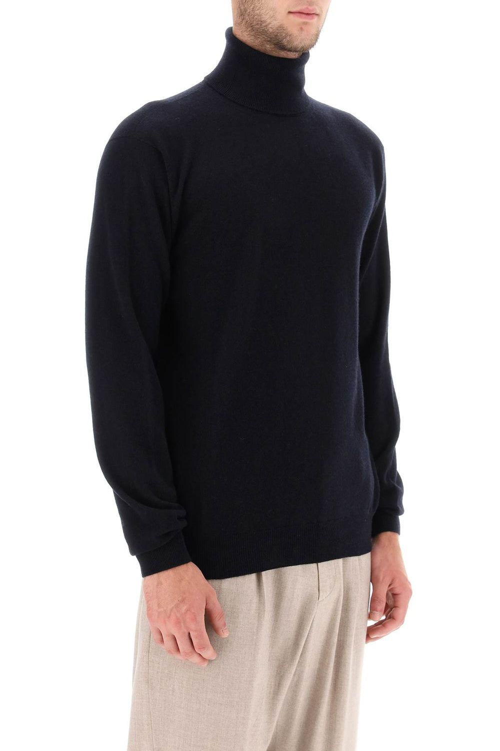 Agnona seamless cashmere turtleneck sweater-1