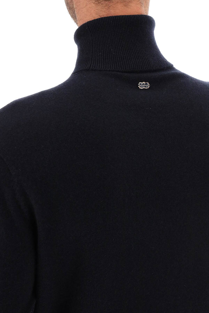 Agnona seamless cashmere turtleneck sweater-3