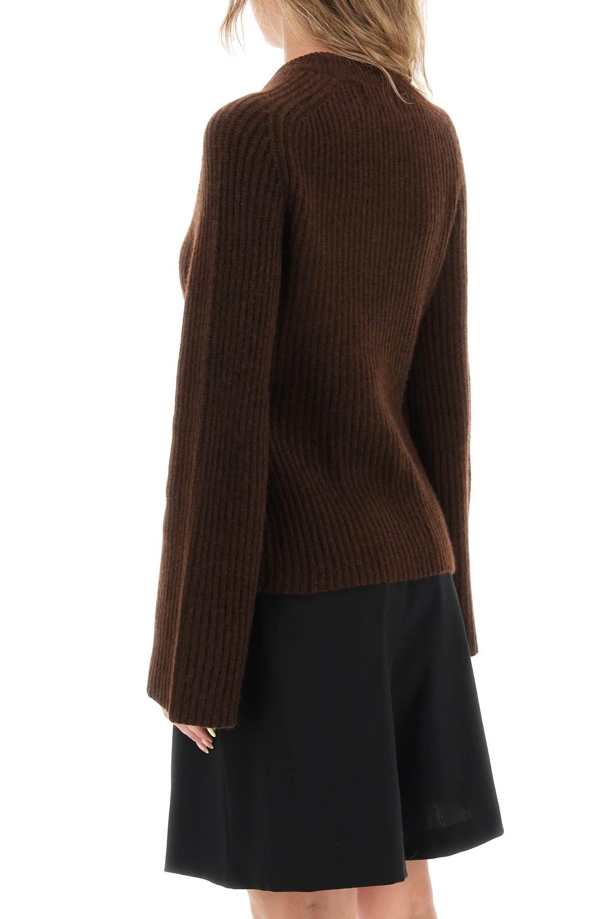 Loulou studio 'kota' cashmere sweater with bell sleeves-2