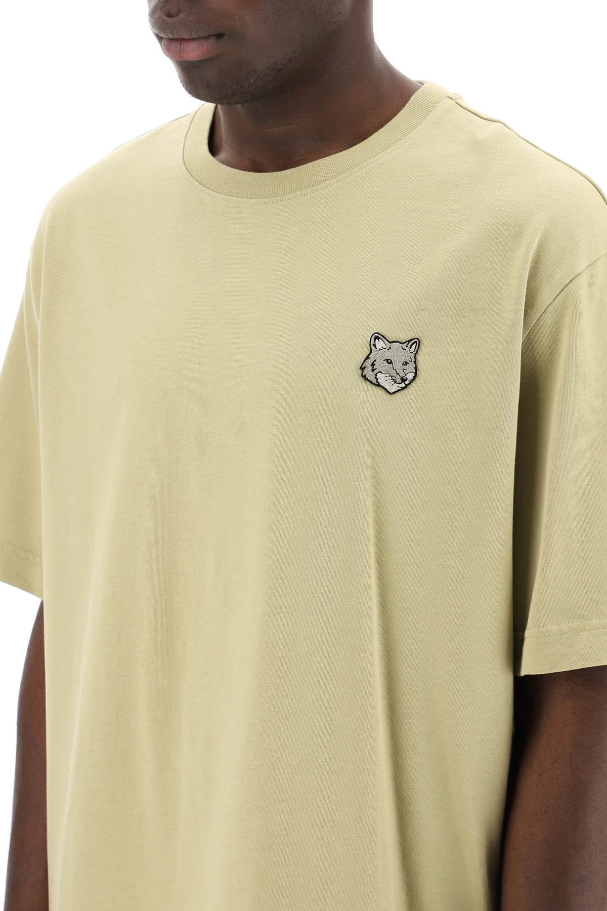 Maison kitsune "bold fox head patch t-shirt"-3
