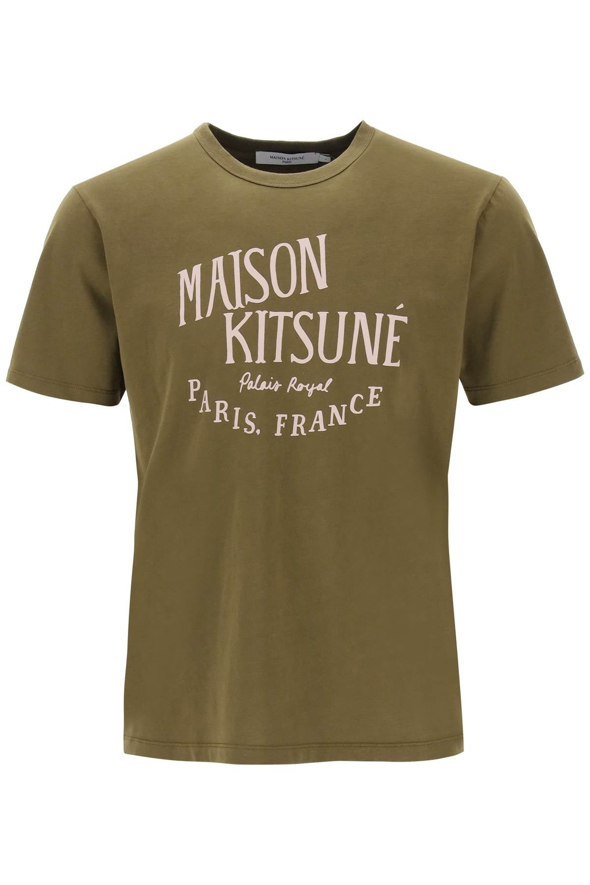Maison kitsune 'palais royal' print t-shirt-0