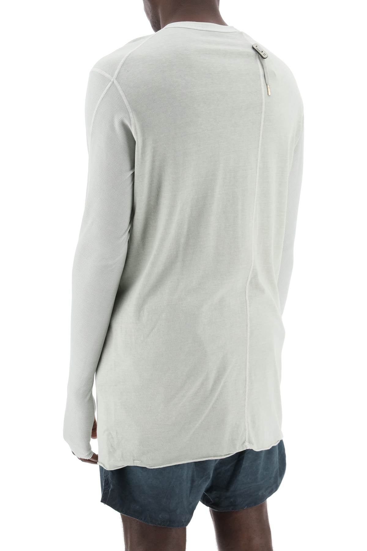Boris bidjan saberi long-sleeved cotton t-shirt-2