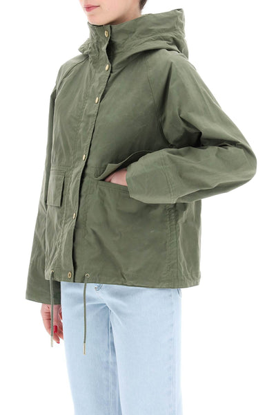 Barbour nith hooded jacket with-3