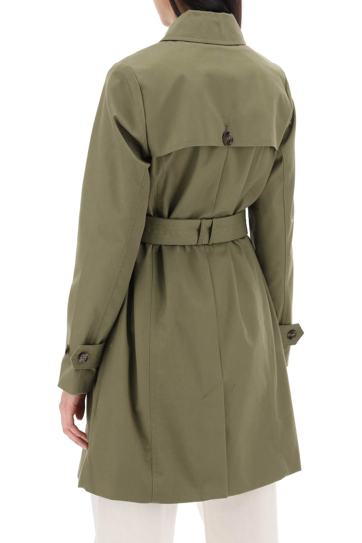 Barbour double-breasted trench coat for-2