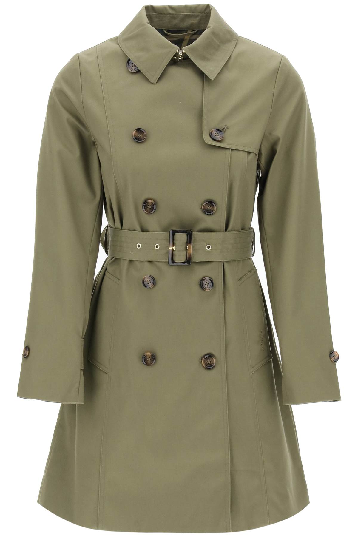 Barbour double-breasted trench coat for-0