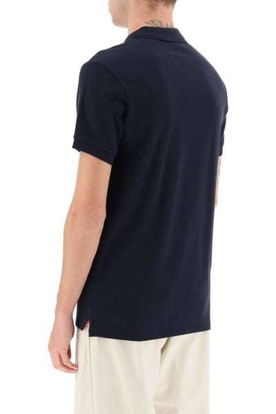 Ps paul smith slim fit polo shirt in organic cotton-2