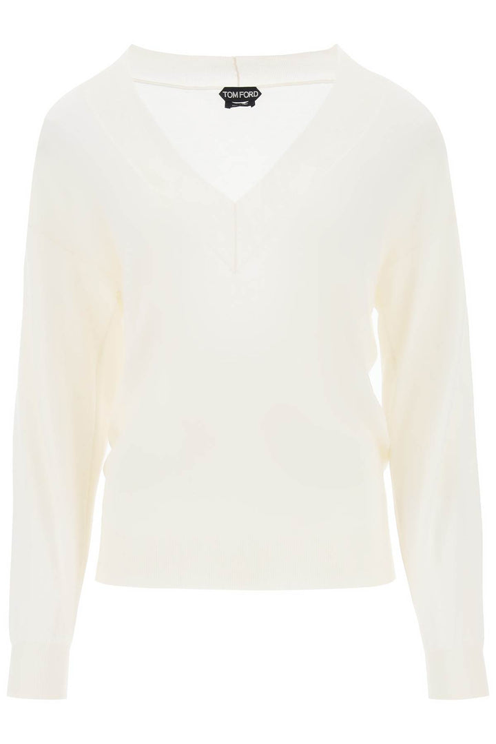 Tom ford sweater in cashmere and silk-0
