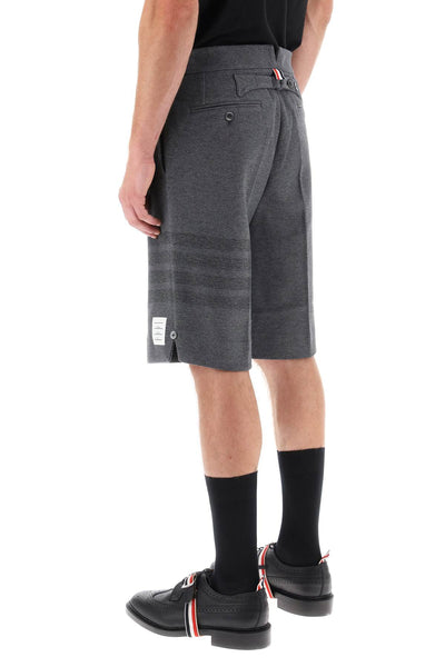Thom browne shorts with 4-bar motif-2