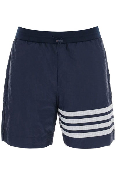 Thom browne 4-bar shorts in ultra-light ripstop-0