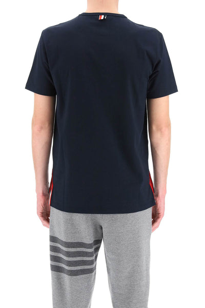 Thom browne t-shirt with tricolor pocket-2