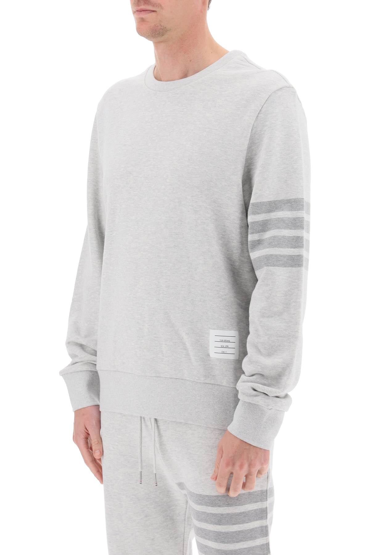 Thom browne cotton 4-bar sweatshirt-3