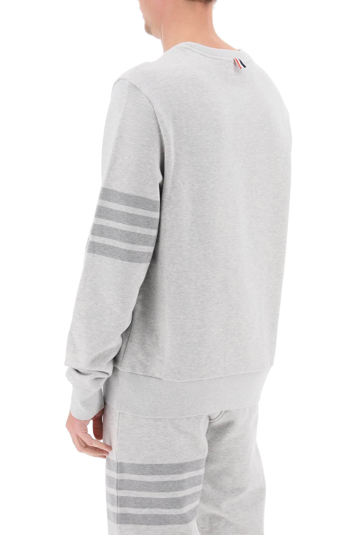 Thom browne cotton 4-bar sweatshirt-2