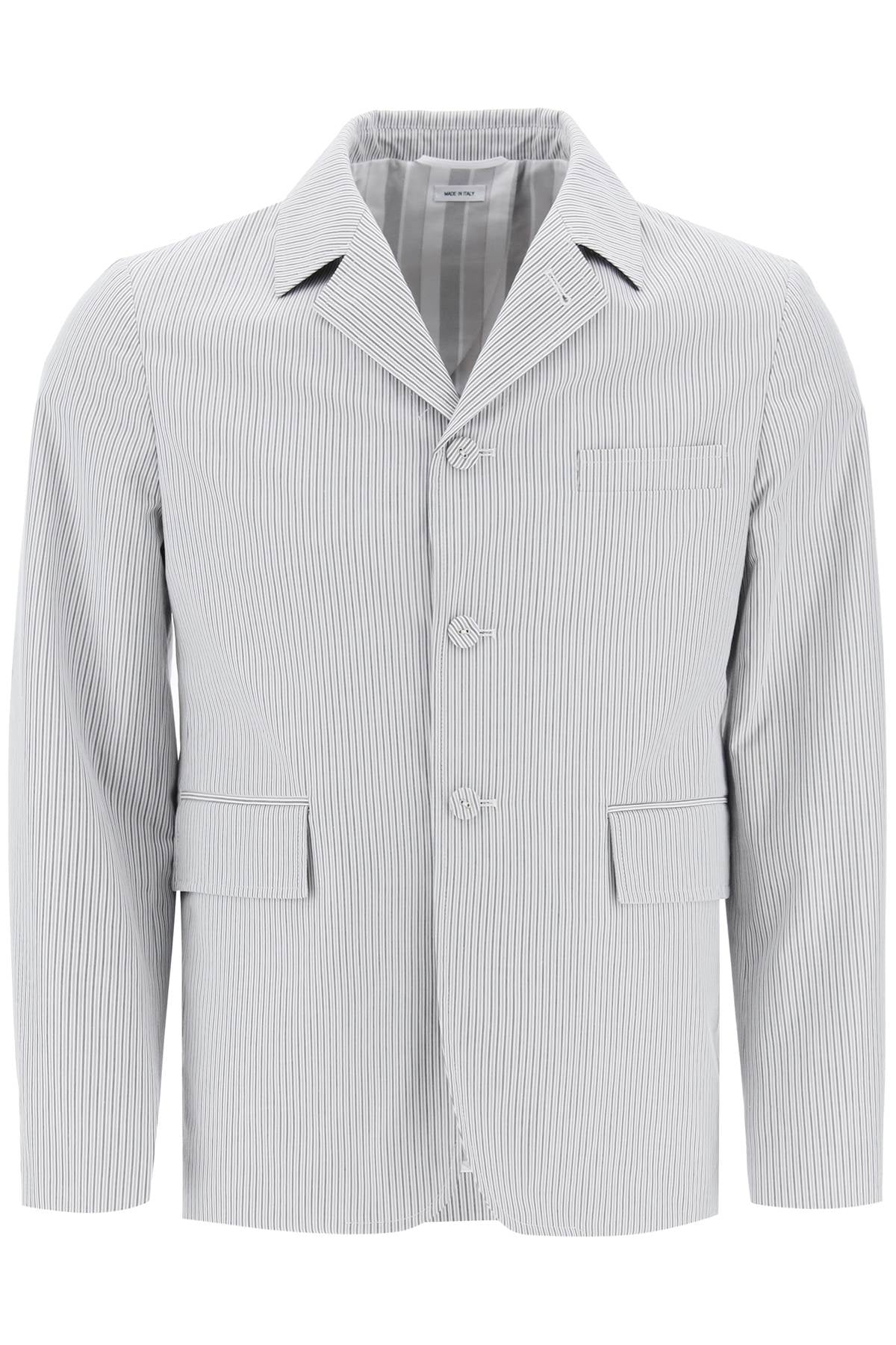 Thom browne striped deconstructed jacket-0