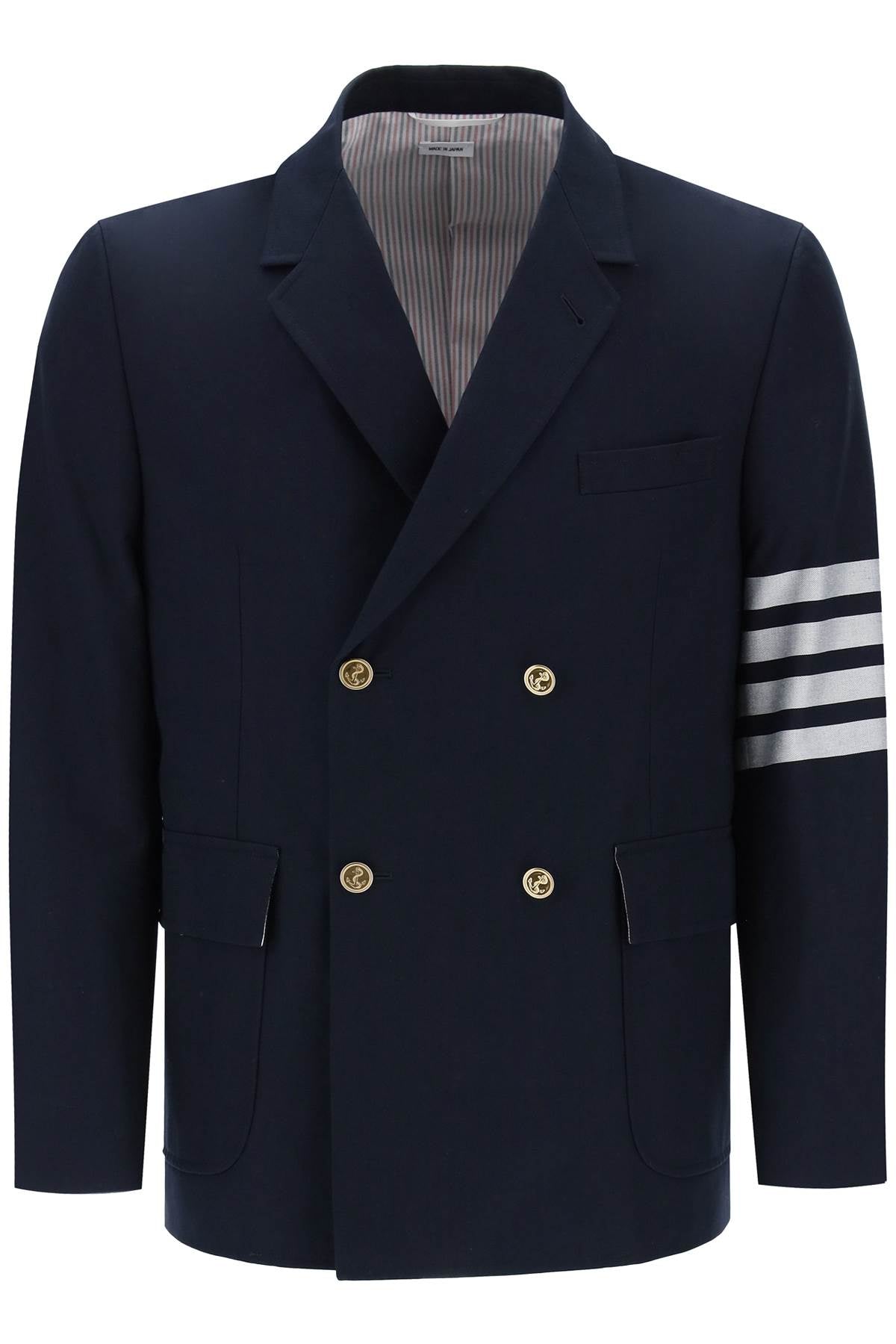 Thom browne 4-bar double-breasted jacket-0