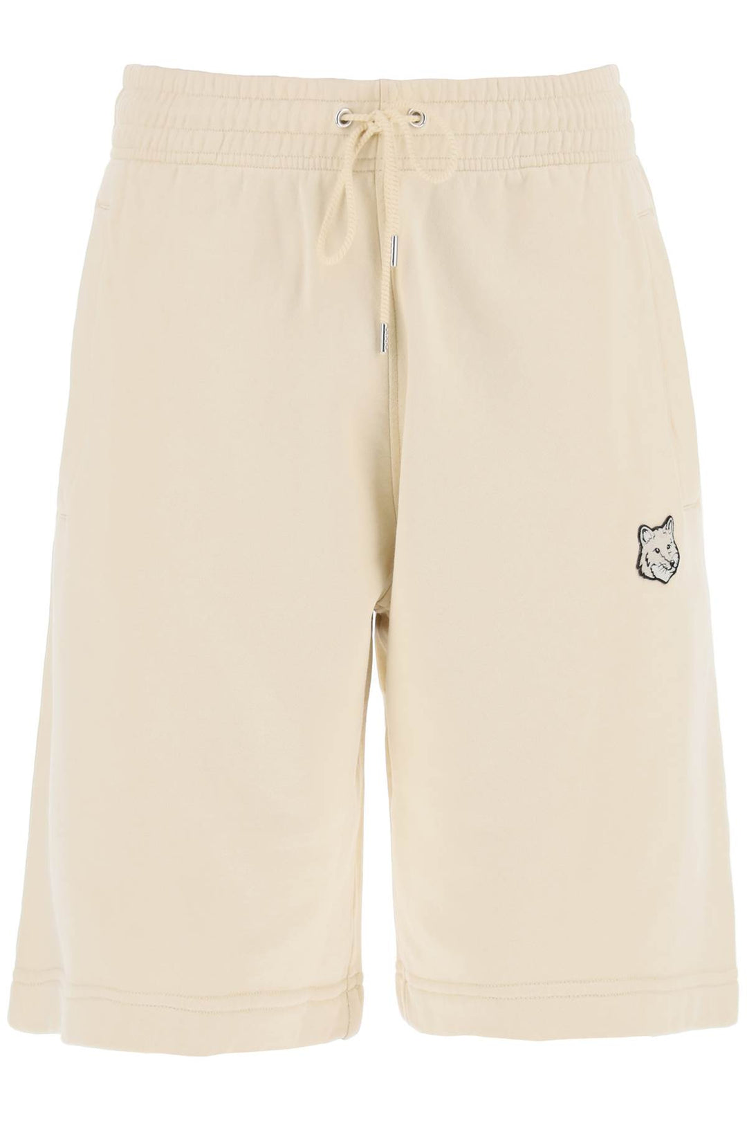 Maison kitsune "oversized sporty bermuda shorts with bold-0