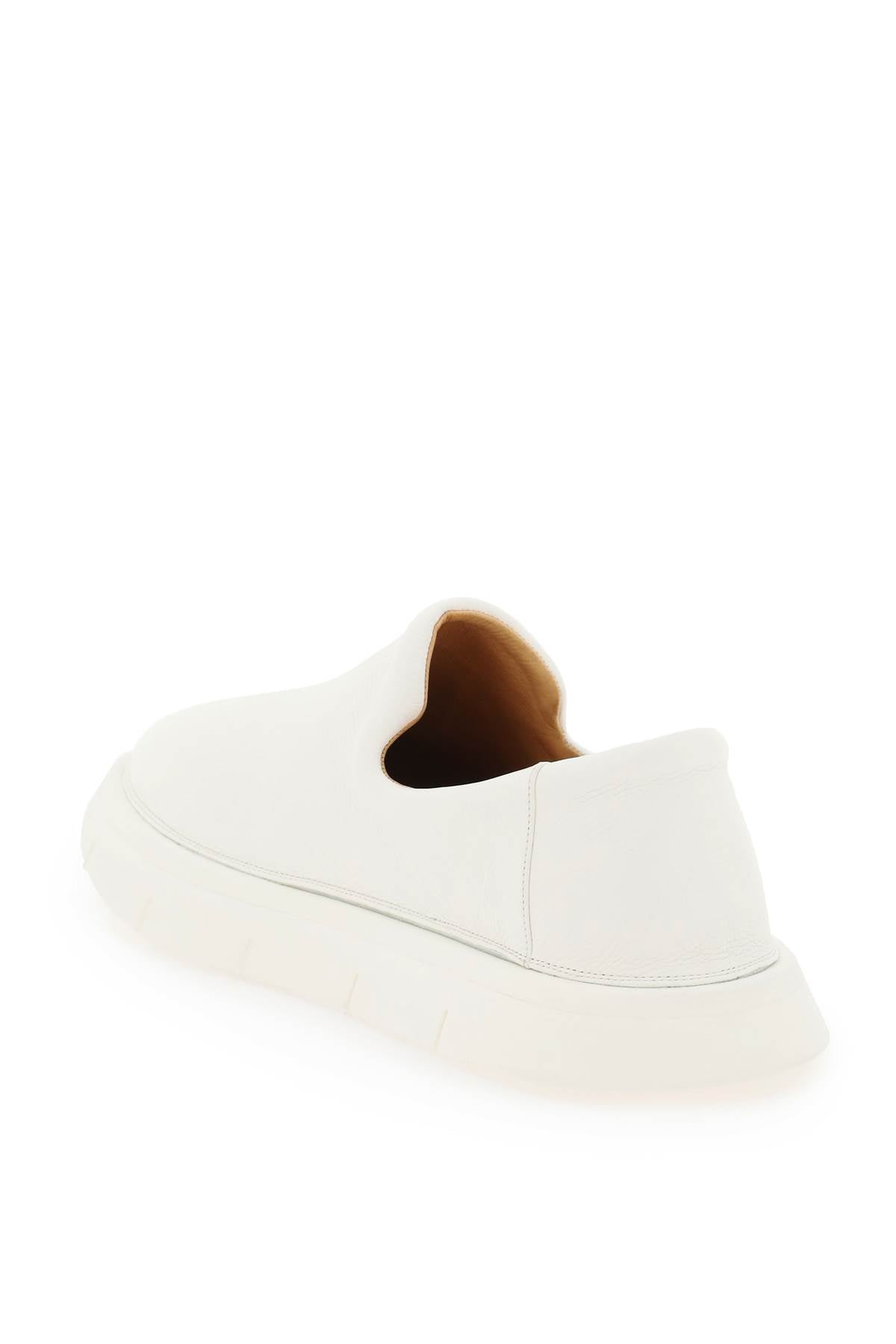 Marsell 'intagliata' grained leather slip-on shoes-2