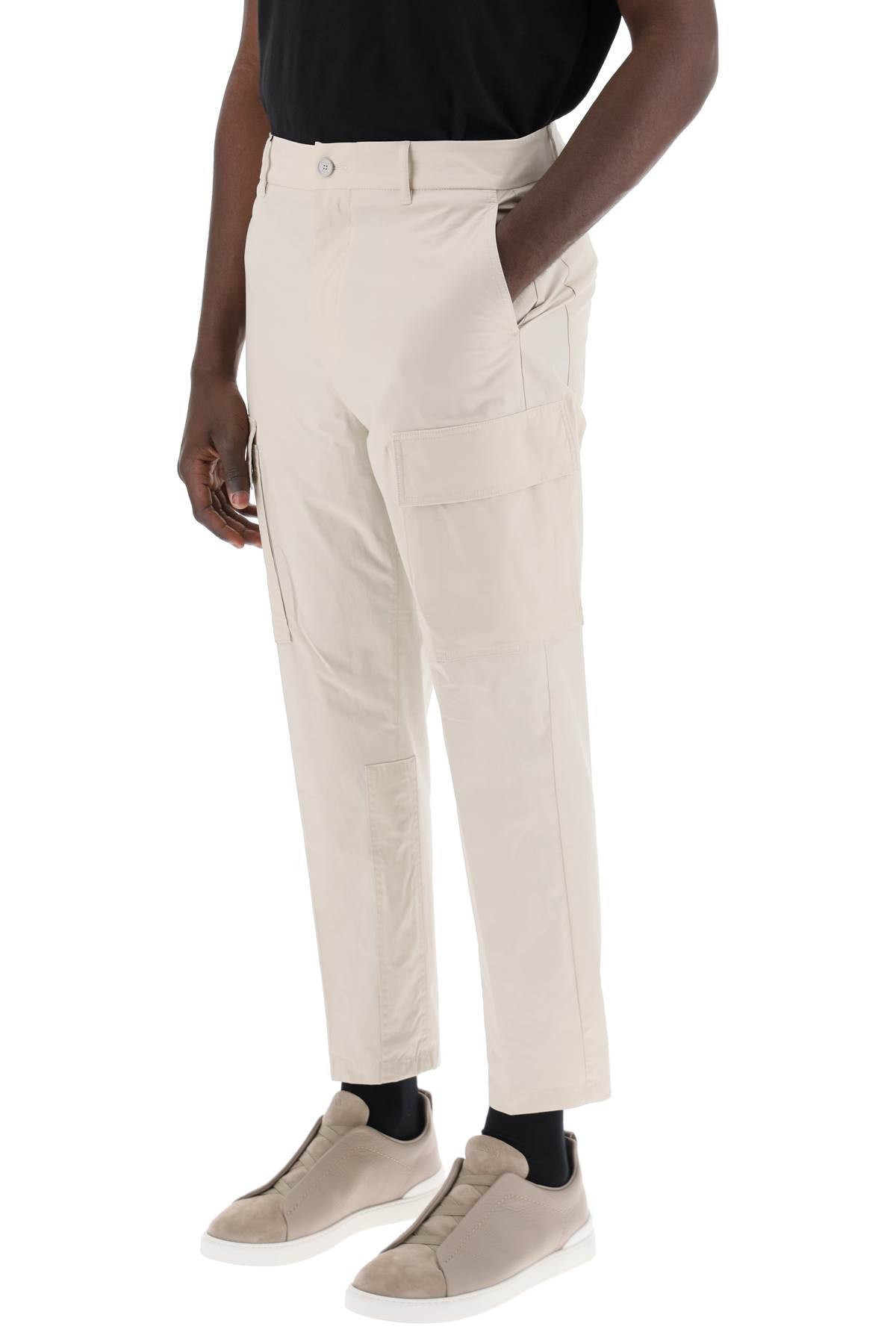 Etro tapered leg cargo pants with-3
