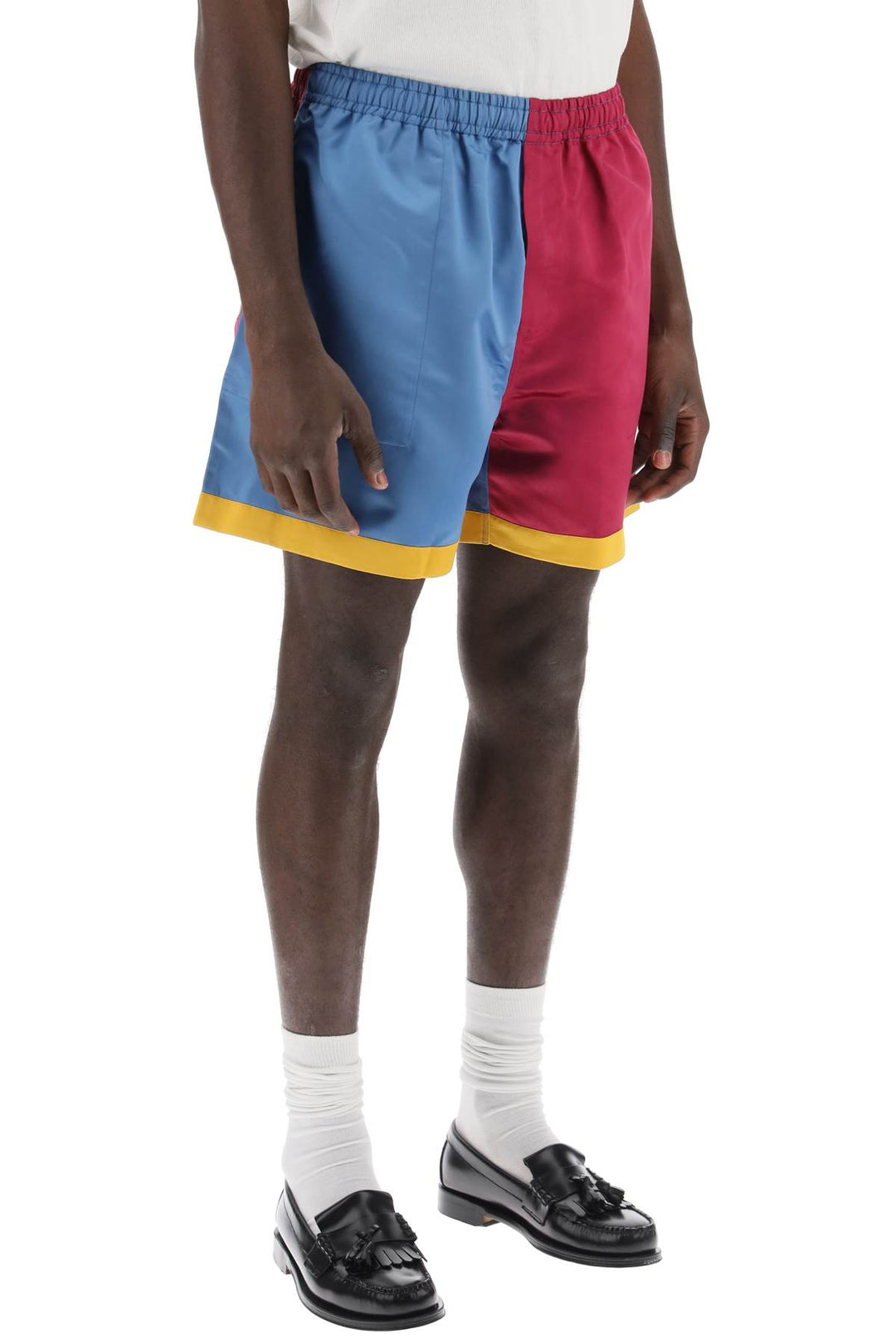Bode champ color-block shorts-1