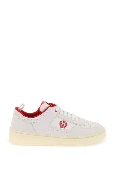 Bally leather riweira sneakers-0