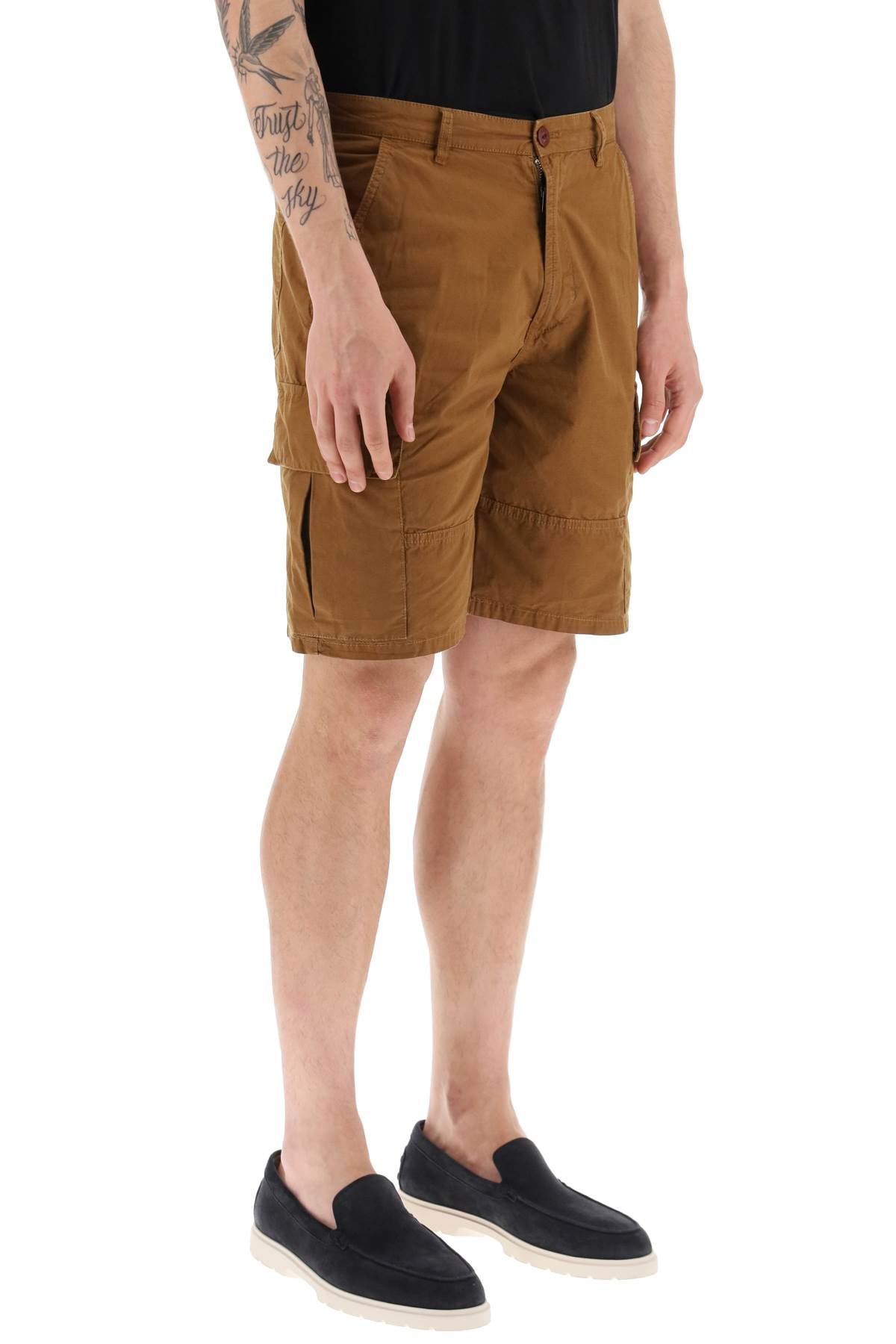 Barbour cargo shorts-1