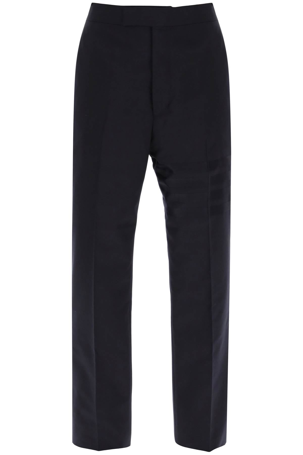 Thom browne 4-bar wool trousers-0