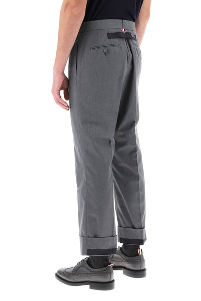 Thom browne cropped tailoring pants-2