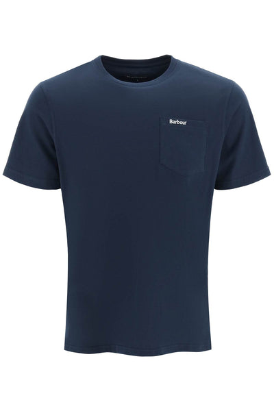 Barbour classic chest pocket t-shirt-0