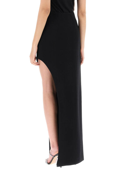 Mvp wardrobe 'plaza' skirt with asymmetrical hem-2