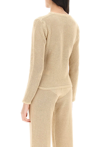 Mvp wardrobe 'cambria' openwork sweater-2