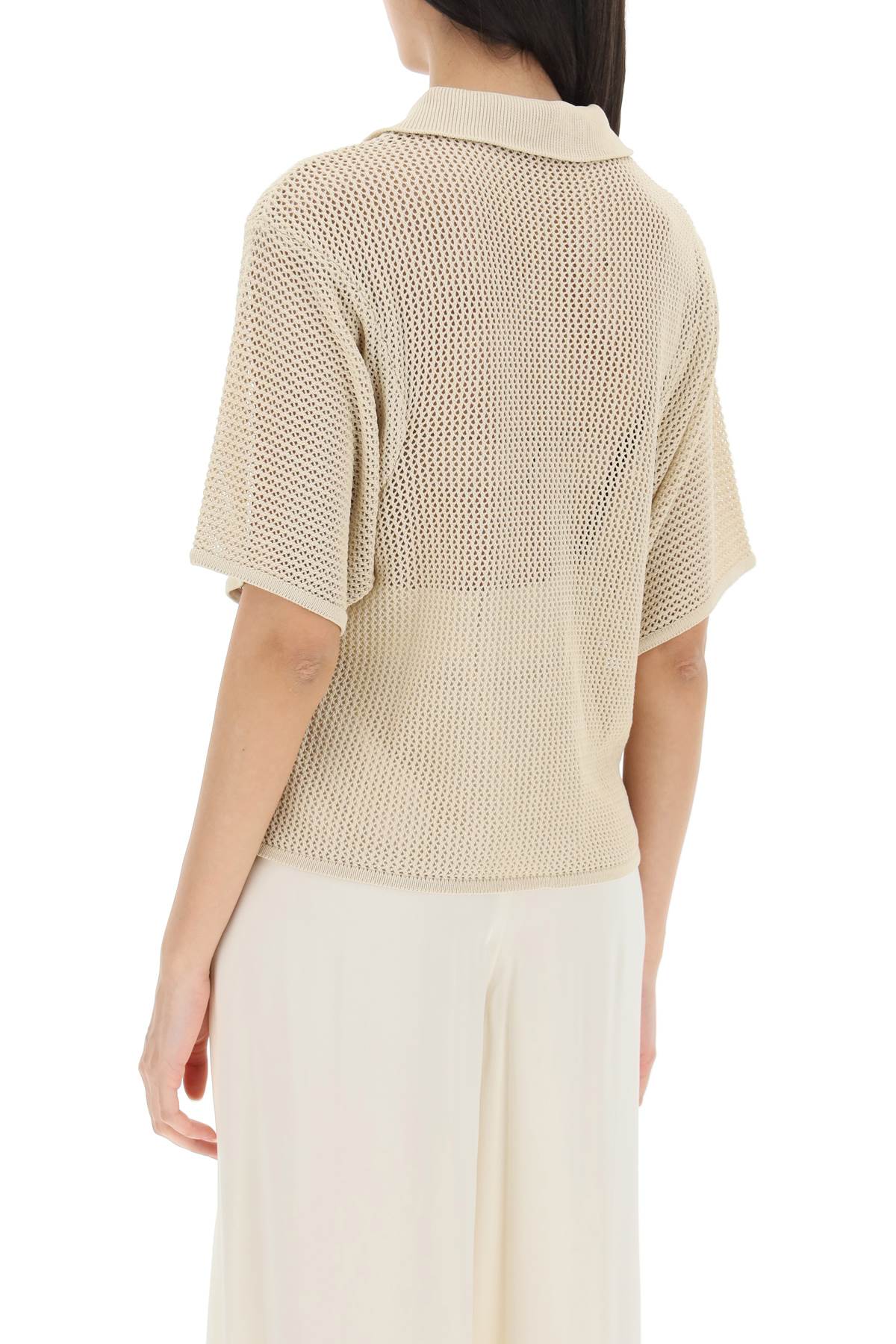 Mvp wardrobe 'pfeiffer' stretch knit polo shirt-2
