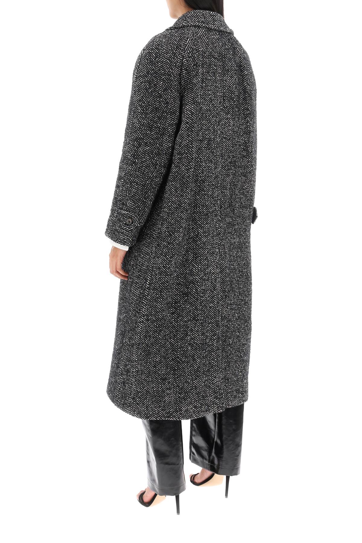 Mvp wardrobe oversized herringbone coat-2