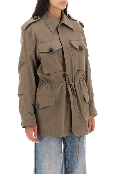 Mvp wardrobe 'bigli' cotton field jacket-1