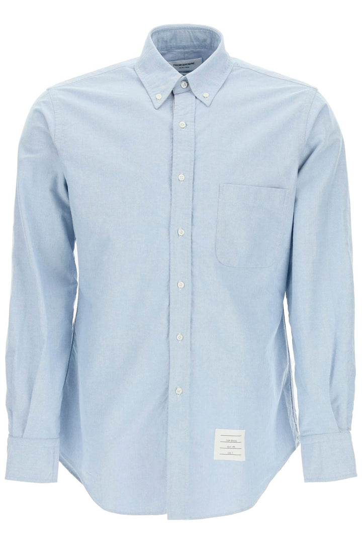 Thom browne oxford cotton button-down shirt-0