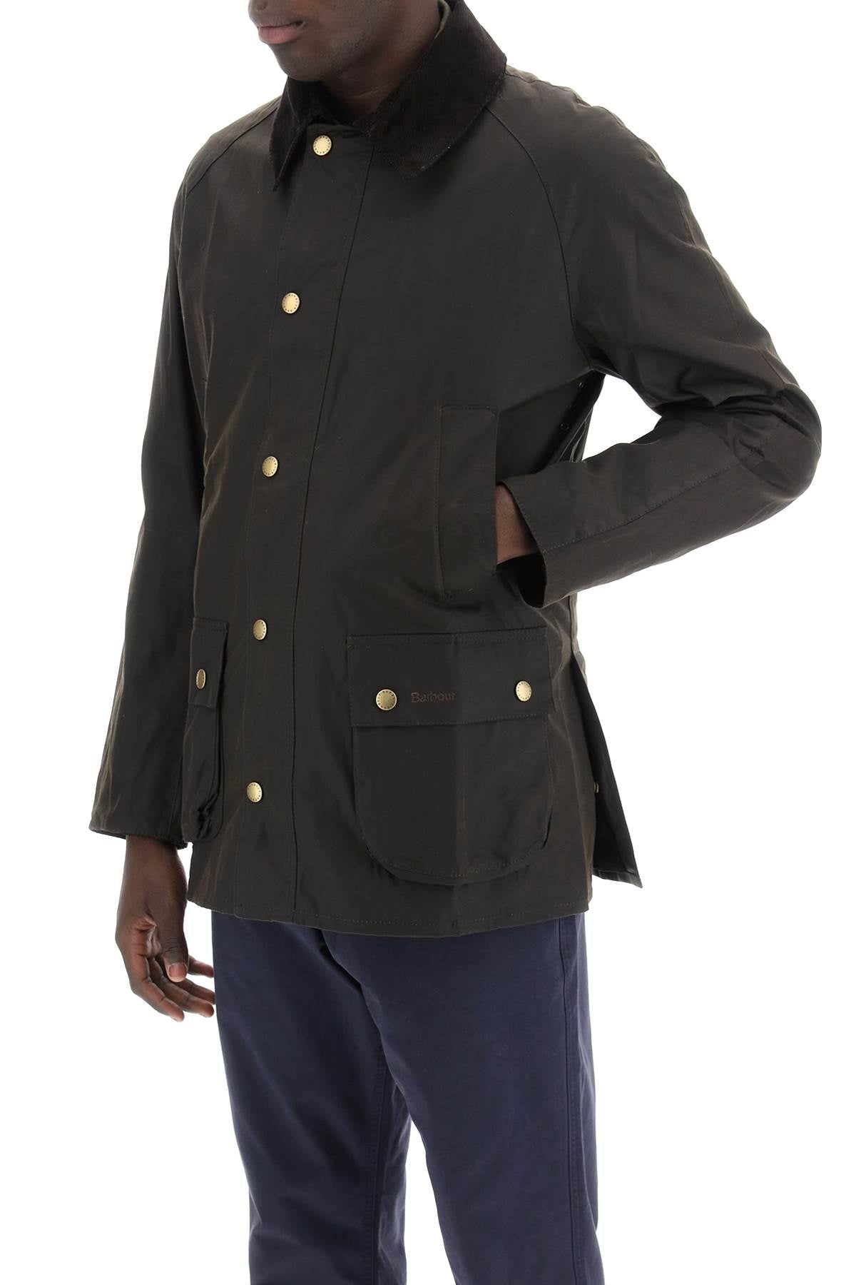 Barbour ashby waxed jacket-3