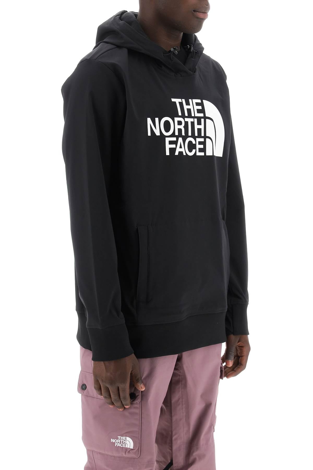 The north face techno hoodie with logo print-1