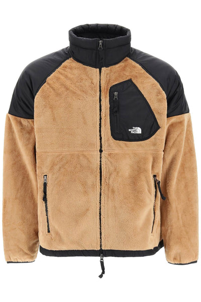 The north face fleece jacket with nylon inserts-0