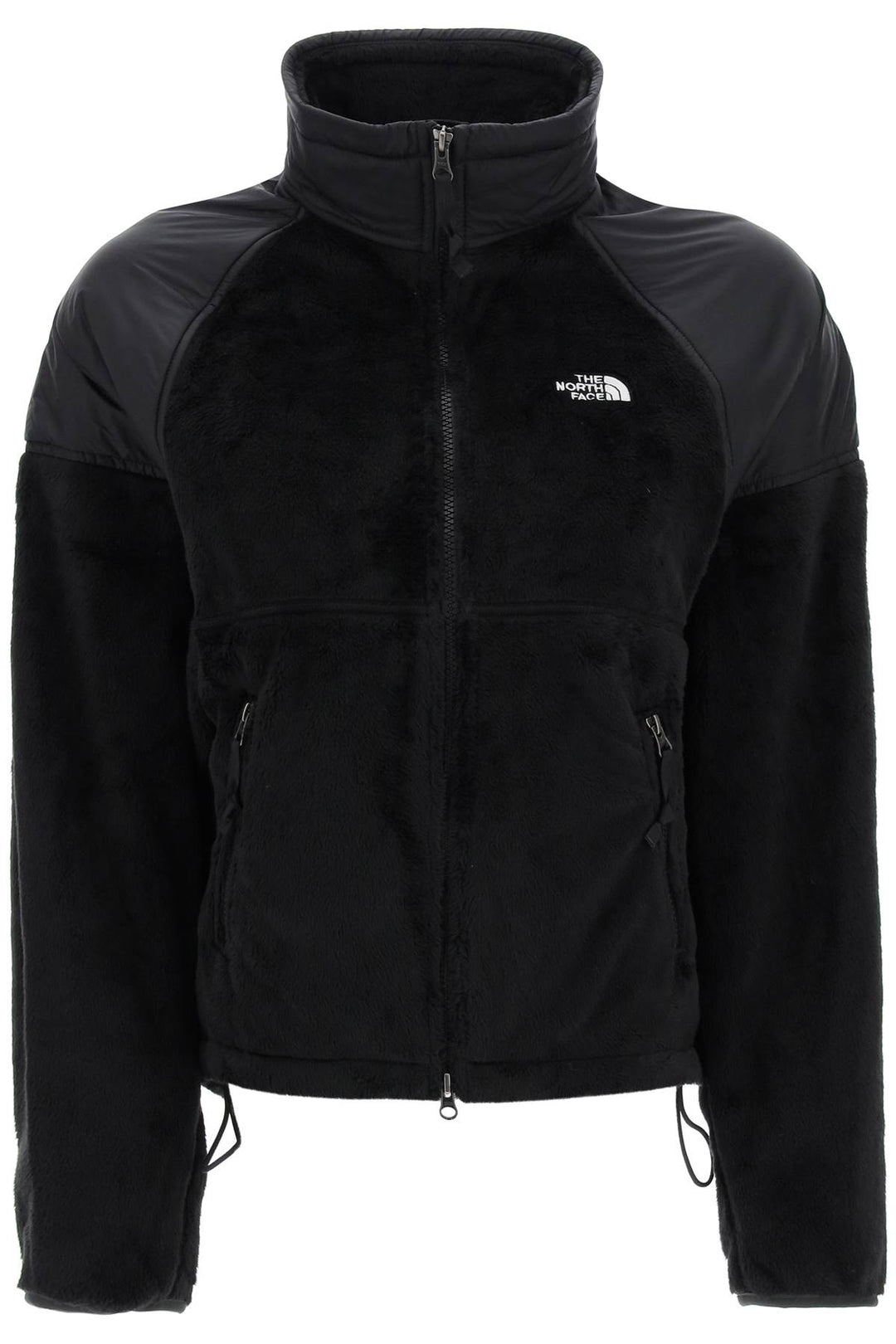 The north face versa velour jacket in recycled fleece and risptop-0