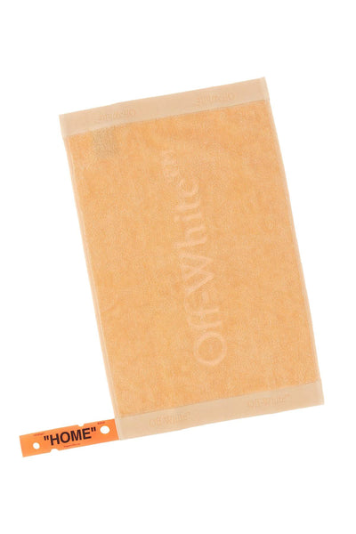 Off-white towel set with logo-2