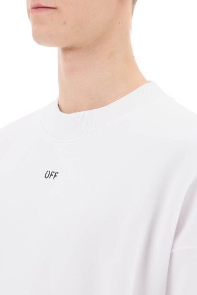 Off-white skate sweatshirt with off logo-3