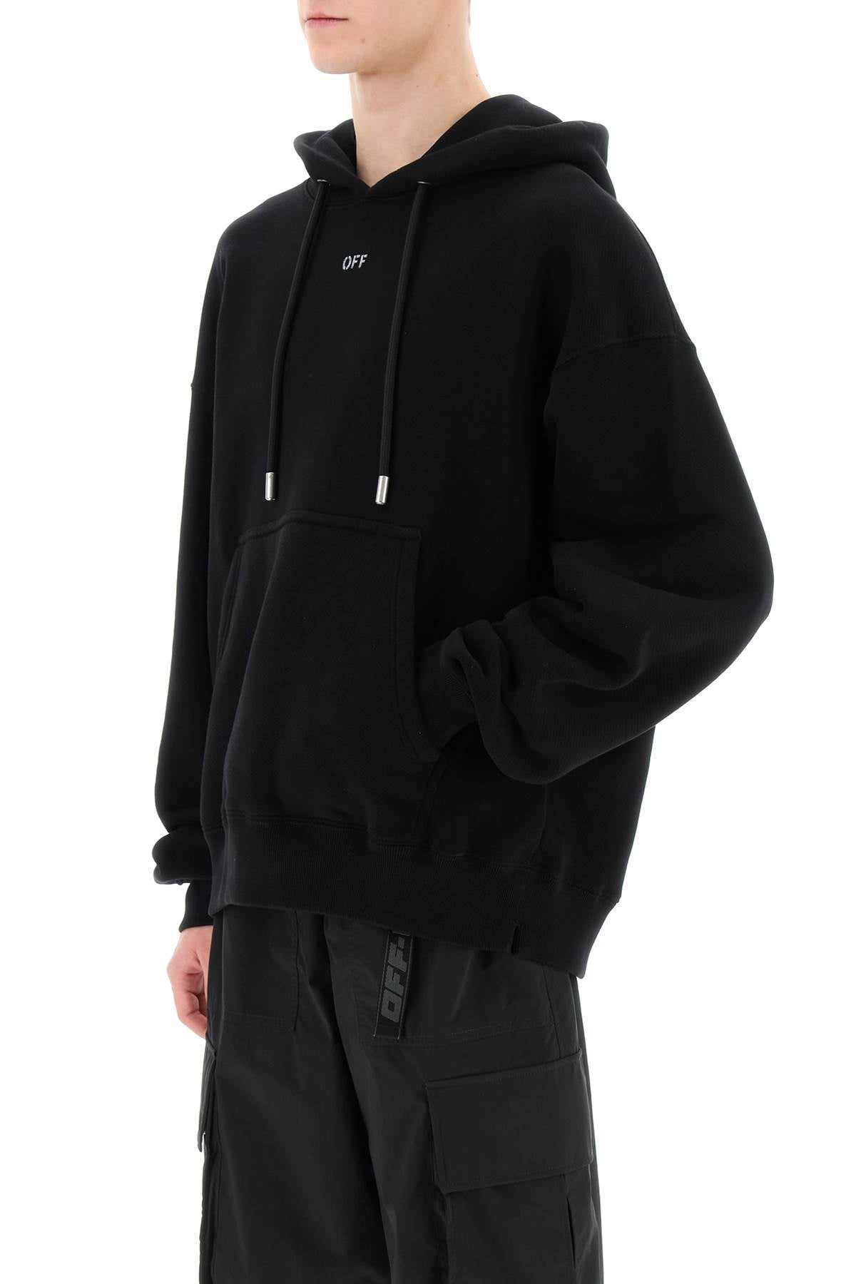 Off-white skate hoodie with off logo-3
