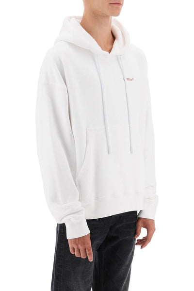 Off-white hoodie with back arrow print-1