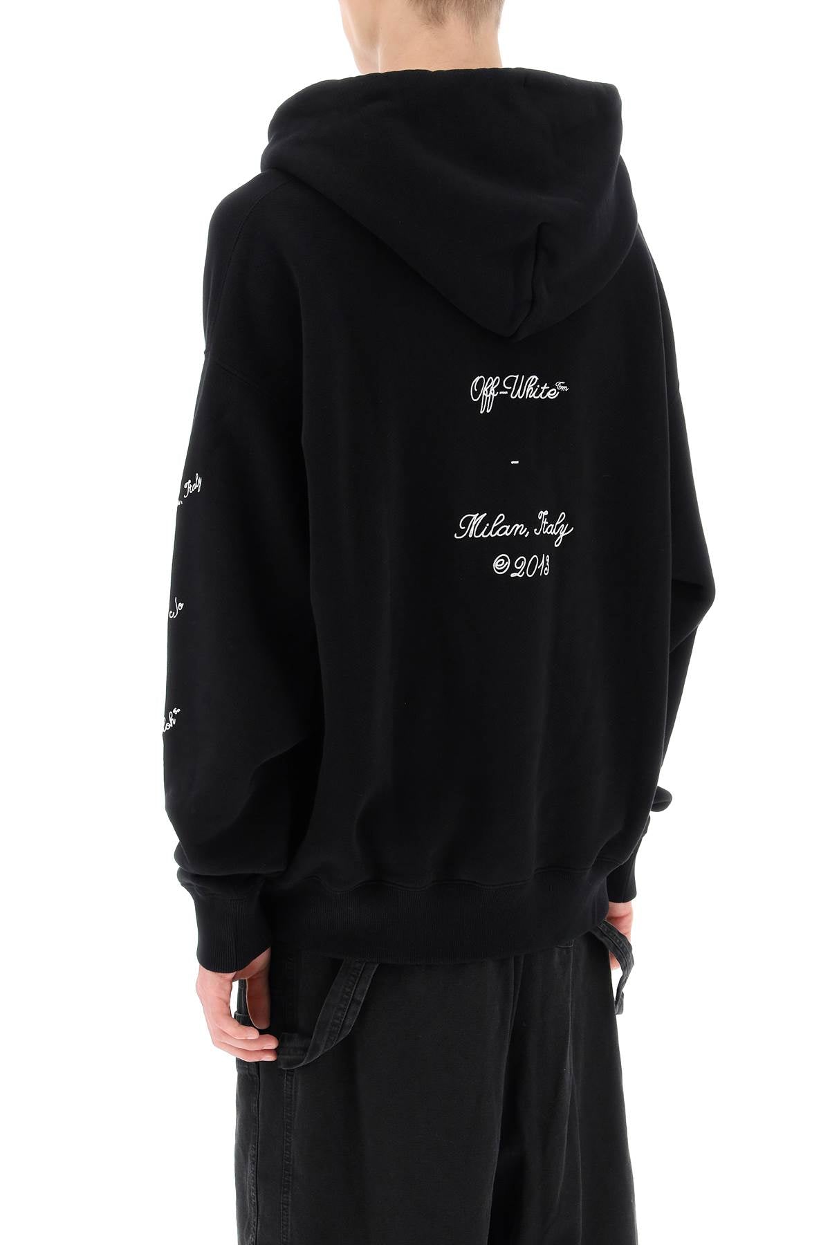 Off-white skate hoodie with 23 logo-2