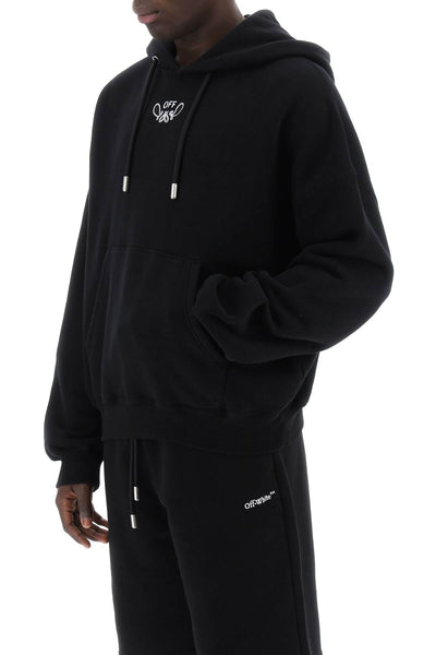 Off-white hooded sweatshirt with paisley-3