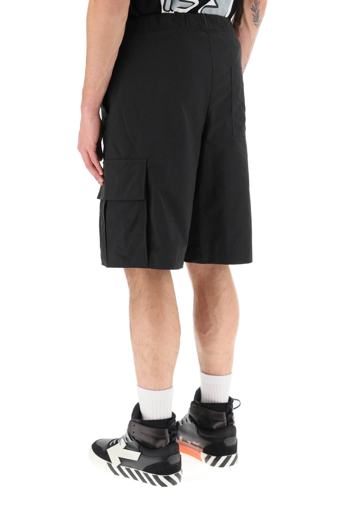 Off-white industrial cargo shorts-2