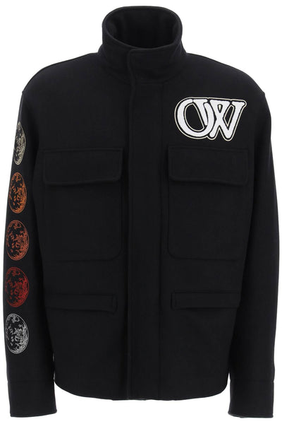 Off-white moon phase field jacket-0