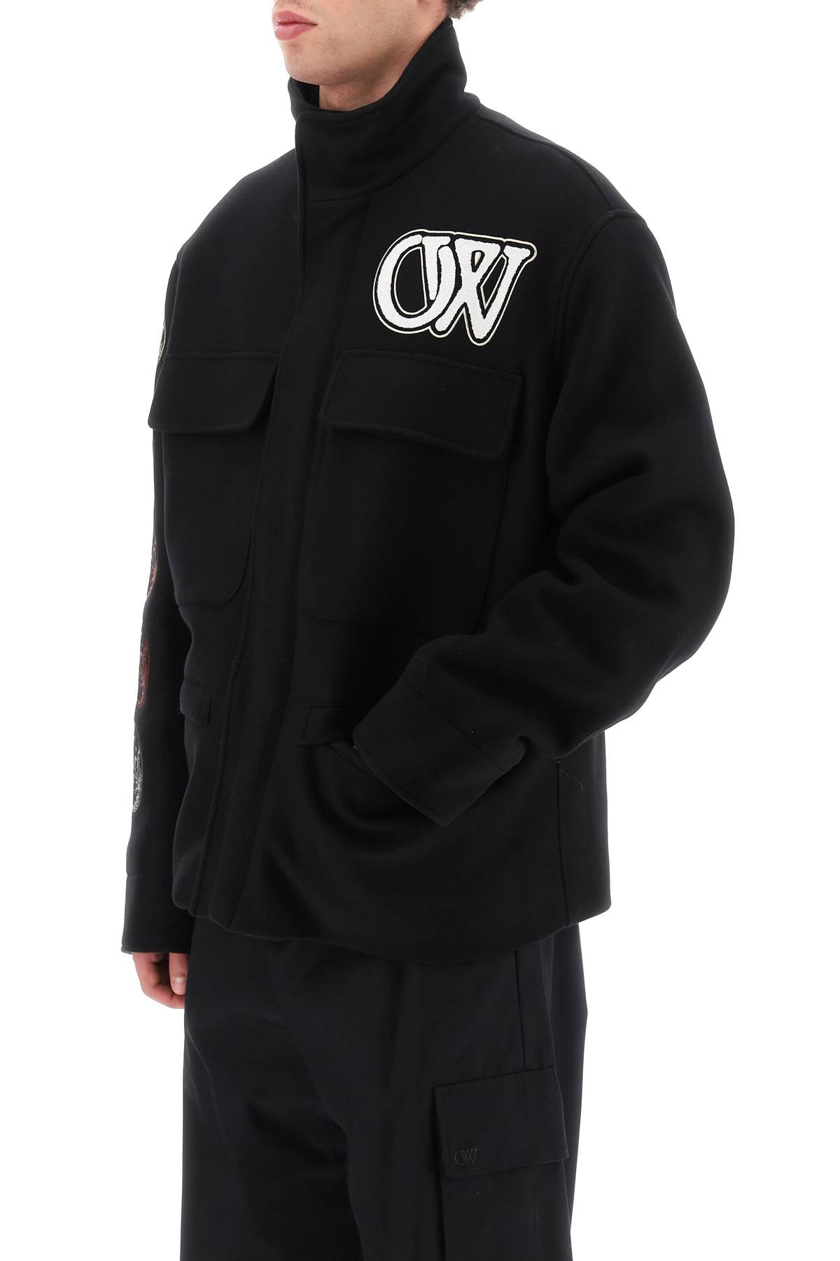Off-white moon phase field jacket-3