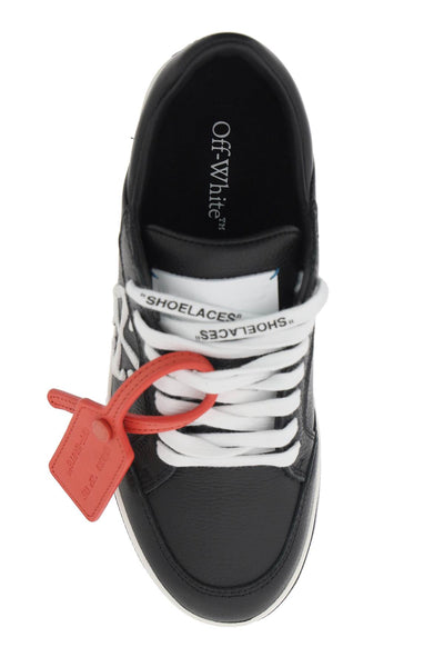 Off-white low leather vulcanized sneakers for-1